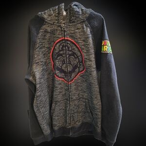 Boys size Large (12-14) Nintendo 2 tone Black  Hoodie